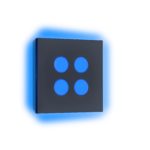 BL4/ Backlight - aqua-grau